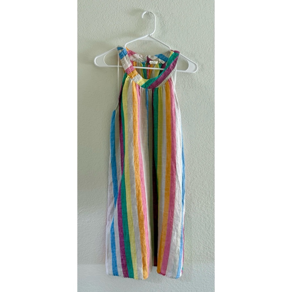 C&C California Multicolor Striped Mini Dress